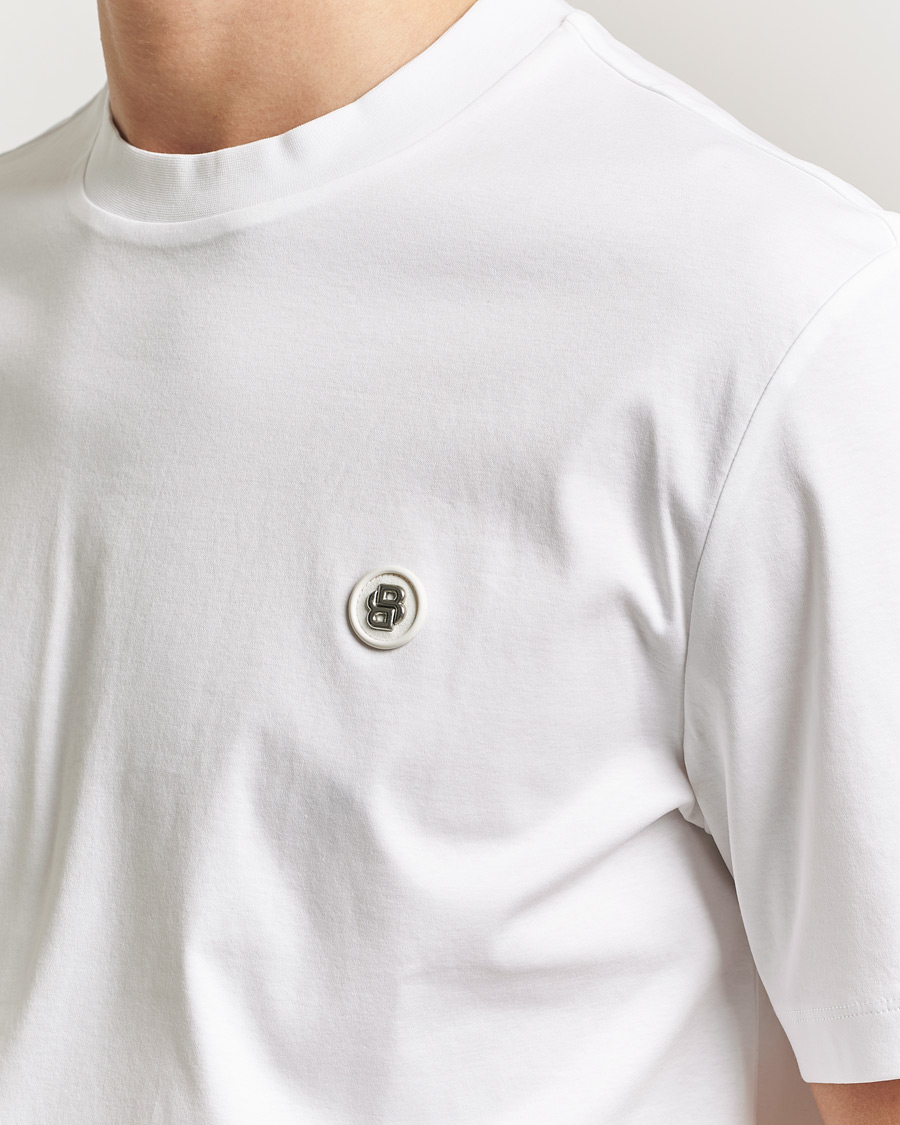 Homme | T-shirts | BOSS BLACK | Taut Regular Fit T-Shirt White