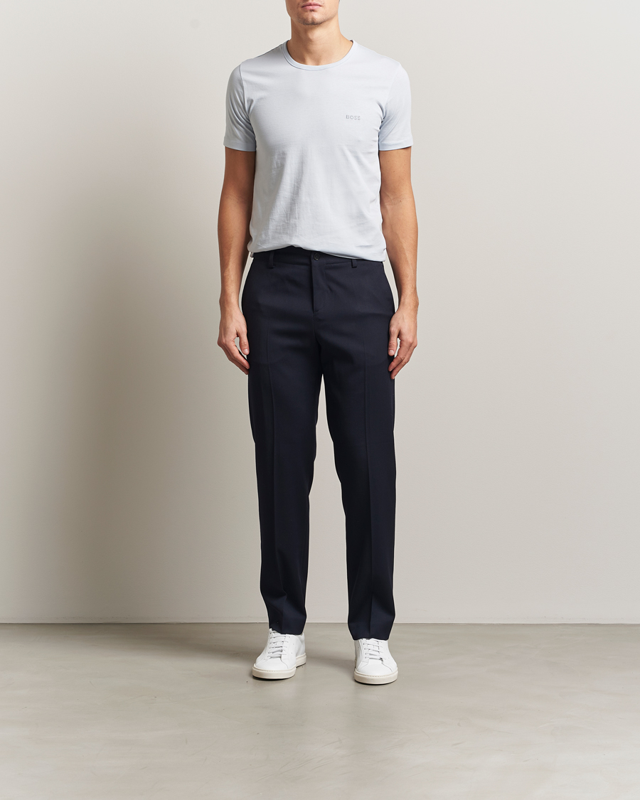 Homme | T-shirts | BOSS BLACK | 3-Pack Crew Neck T-Shirt Green/Blue/Navy