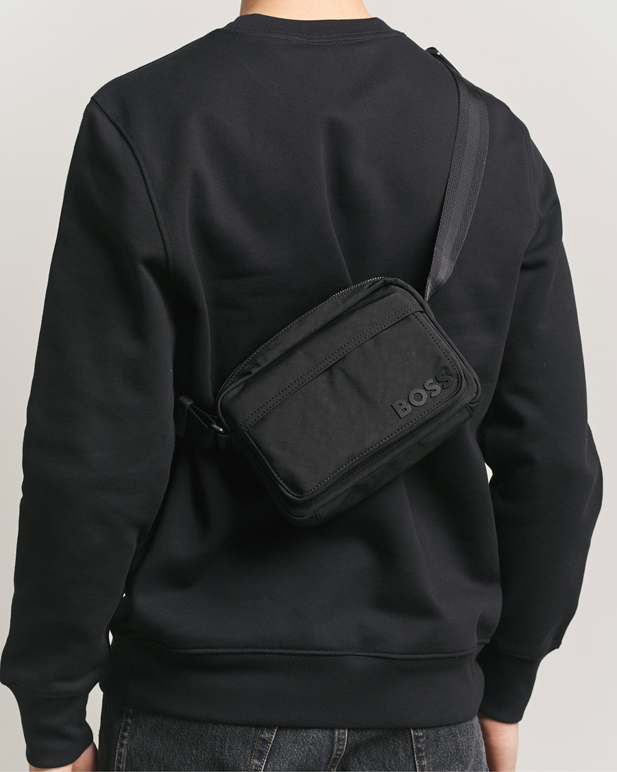 Homme | Sacs | BOSS BLACK | Catch Nylon Bum Bag Black