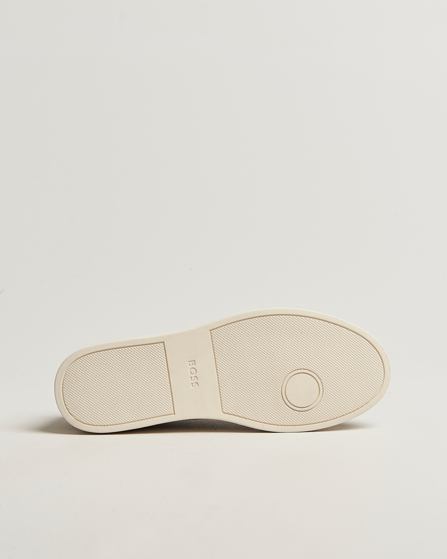 Homme | Baskets | BOSS BLACK | Kieran Suede Sneaker Medium Beige