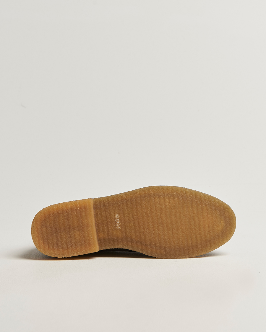 Homme | Bottes | BOSS BLACK | Kope Suede Desert Boots Dark Brown