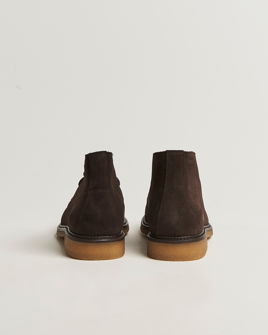 Homme | Bottes | BOSS BLACK | Kope Suede Desert Boots Dark Brown