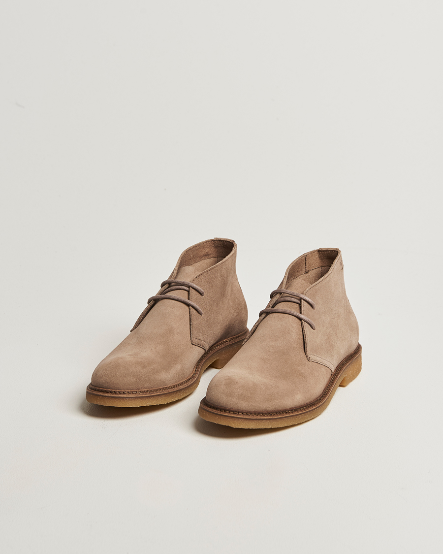 Homme | Bottes | BOSS BLACK | Kope Suede Desert Boots Medium Beige