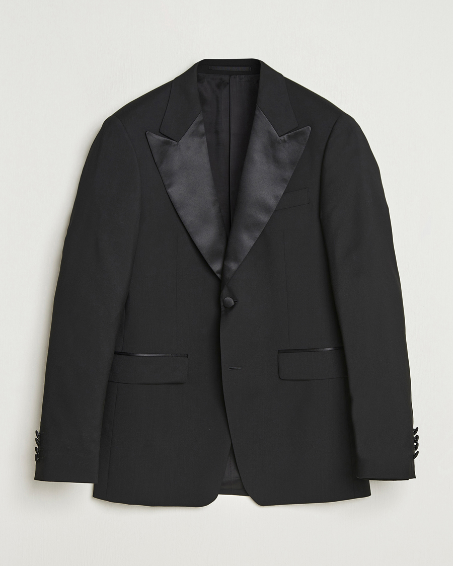 Homme | Blazers | Tiger of Sweden | Jeffers Tuxedo Blazer Black