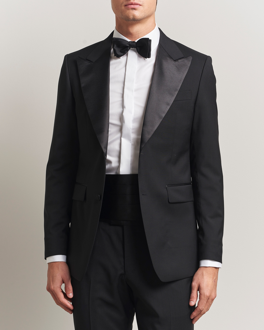 Homme | Blazers | Tiger of Sweden | Jeffers Tuxedo Blazer Black