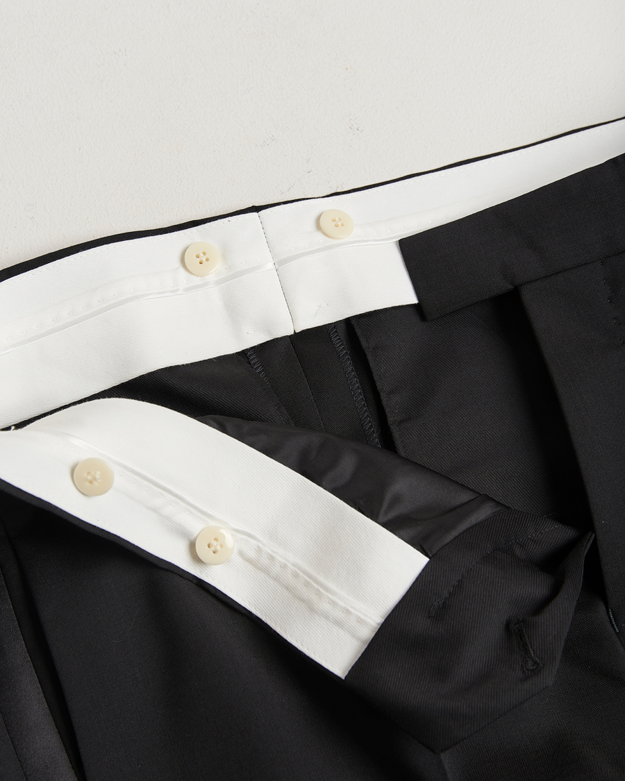 Homme | Pantalons | Tiger of Sweden | Tenuta Tuxedo Trousers Black