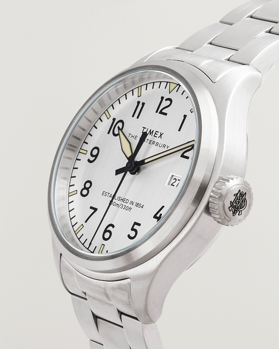 Homme | Timex Waterbury Ace 3-Hand 41mm Silver Dial | Timex | Waterbury Ace 3-Hand 41mm Silver Dial