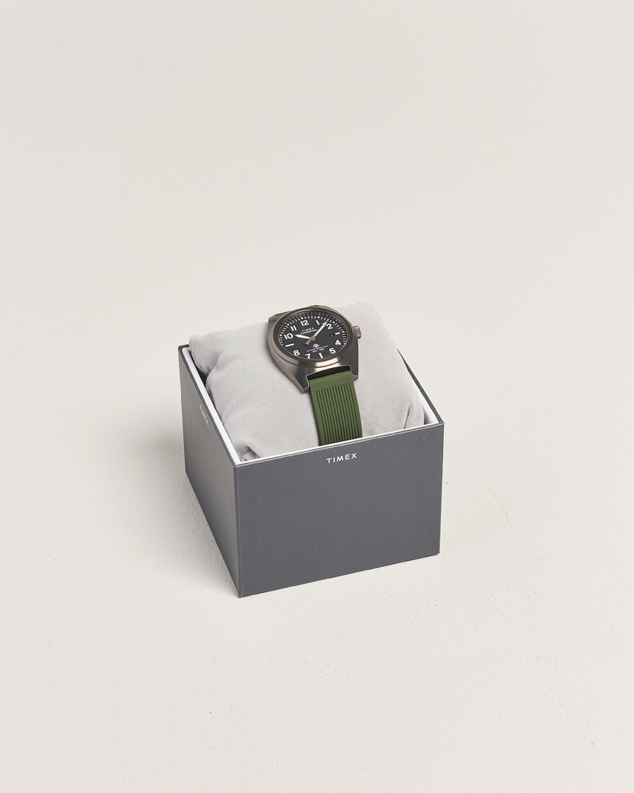 Homme | Timex Expedition Capstone Silicone Strap 39mm Black Dial | Timex | Expedition Capstone Silicone Strap 39mm Black Dial