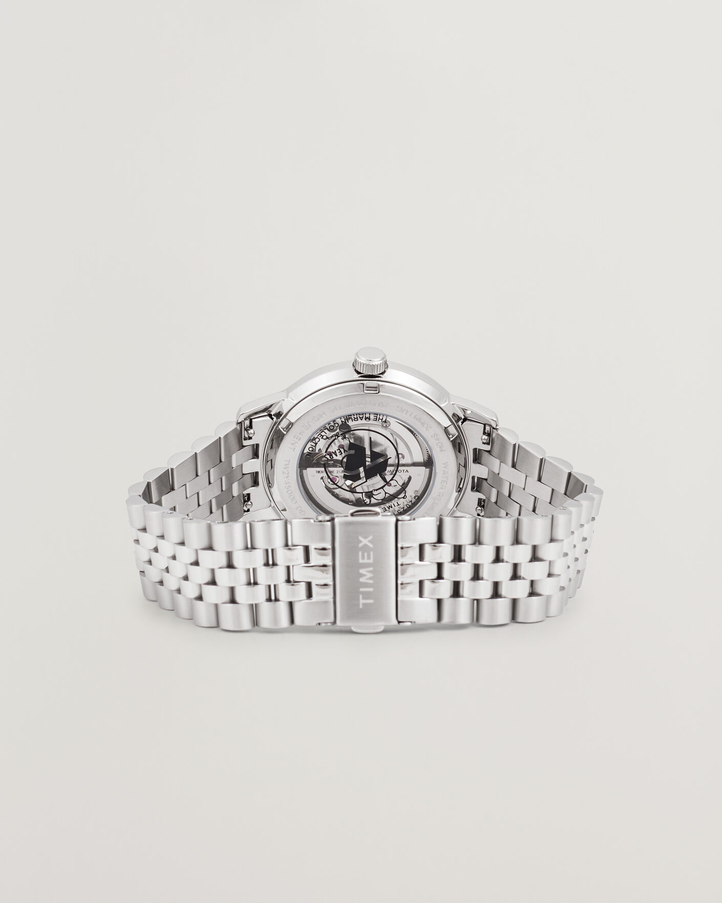 Homme | Timex Timex X Peanuts Snoopy Marlin Automatic 40mm Silver | Timex | X Peanuts Snoopy Marlin Automatic 40mm Silver