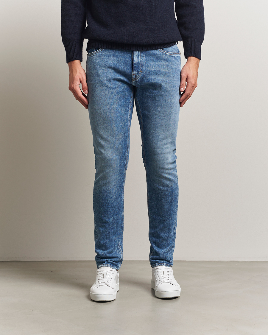Homme | Pantalons | Tiger of Sweden | Pistolero Jeans Medium Blue