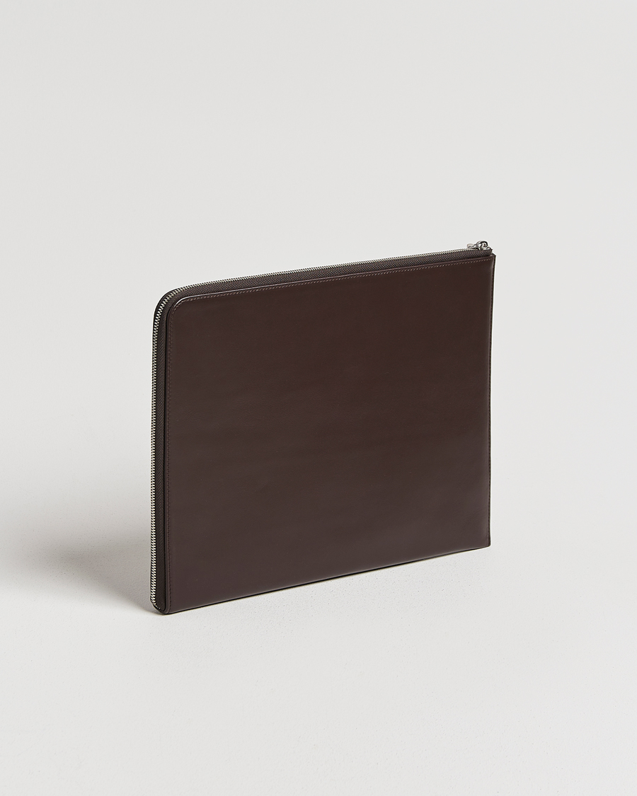 Homme | Tiger of Sweden Vitama Leather Portfolio Dark Brown | Tiger of Sweden | Vitama Leather Portfolio Dark Brown