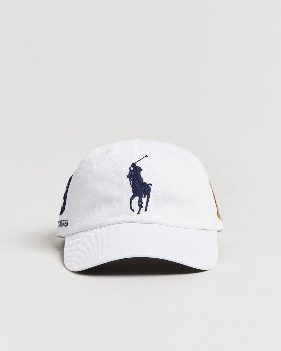 Homme | Bobs Et Casquettes | Polo Ralph Lauren | Big Pony Twill Cap Ceramic White