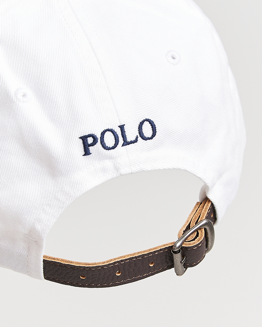 Homme | Bobs Et Casquettes | Polo Ralph Lauren | Big Pony Twill Cap Ceramic White