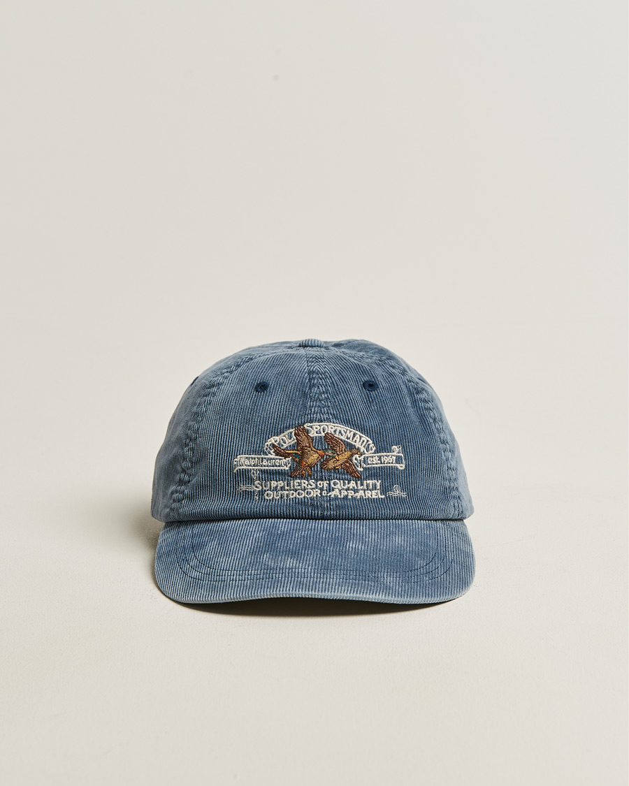Homme | Bobs Et Casquettes | Polo Ralph Lauren | Corduroy Bill Cap Faded Navy