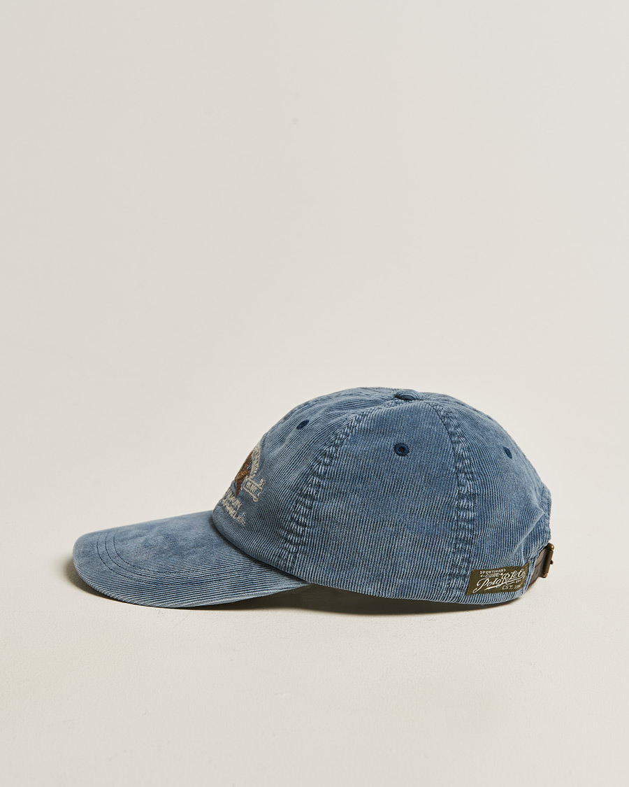 Homme | Bobs Et Casquettes | Polo Ralph Lauren | Corduroy Bill Cap Faded Navy