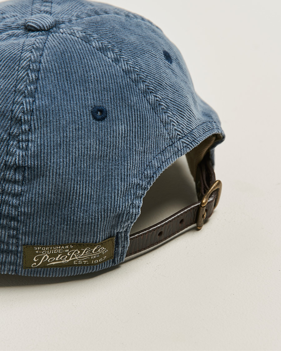 Homme | Bobs Et Casquettes | Polo Ralph Lauren | Corduroy Bill Cap Faded Navy