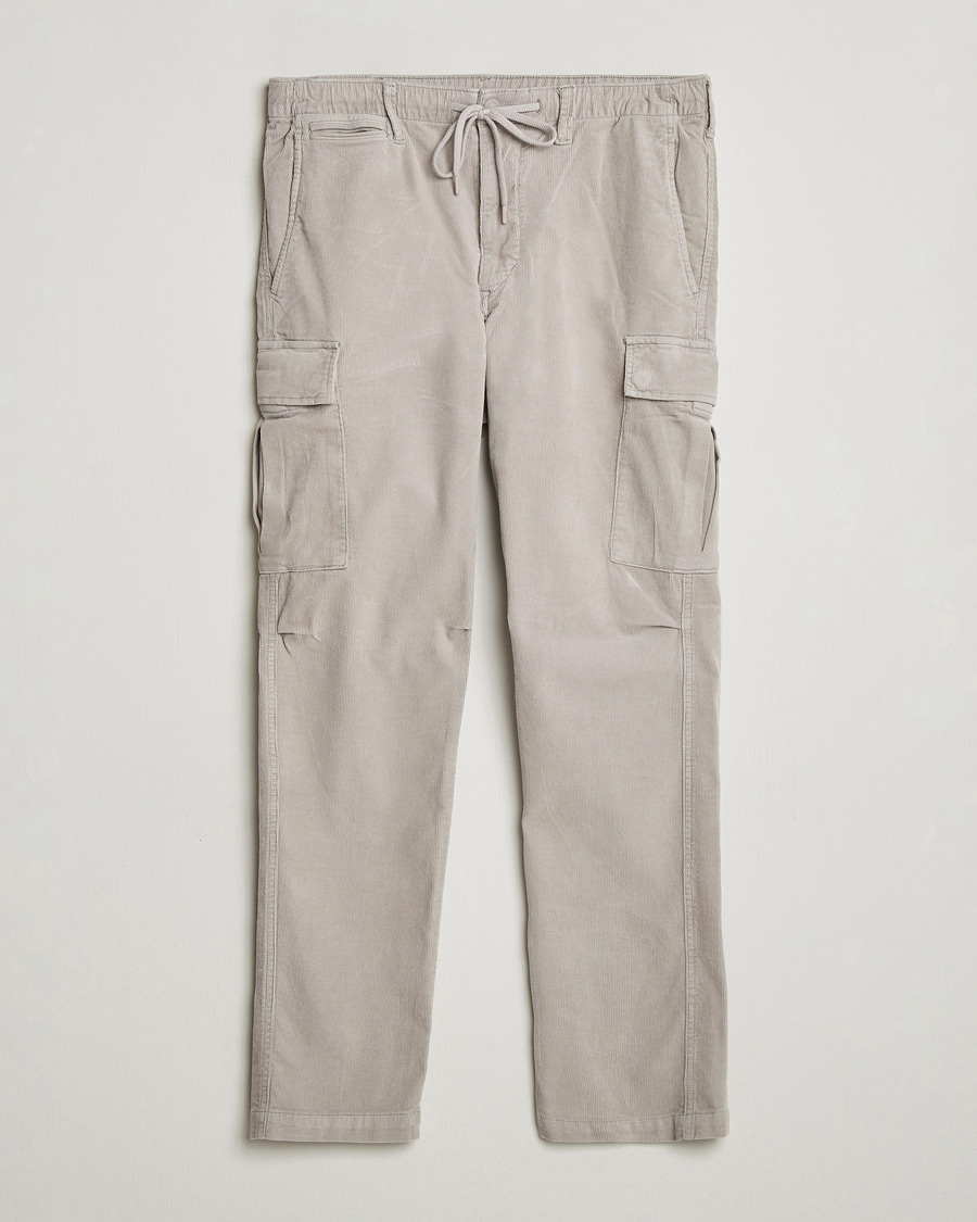 Homme | Pantalons | Polo Ralph Lauren | Corduroy Cargo Pants Grey Dawn
