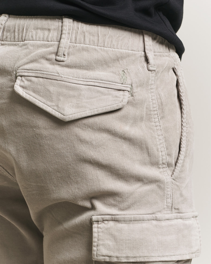 Homme | Pantalons | Polo Ralph Lauren | Corduroy Cargo Pants Grey Dawn
