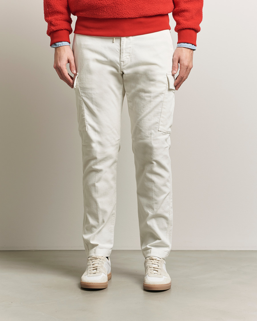 Homme | Pantalons | Polo Ralph Lauren | Corduroy Cargo Pants Antique Cream