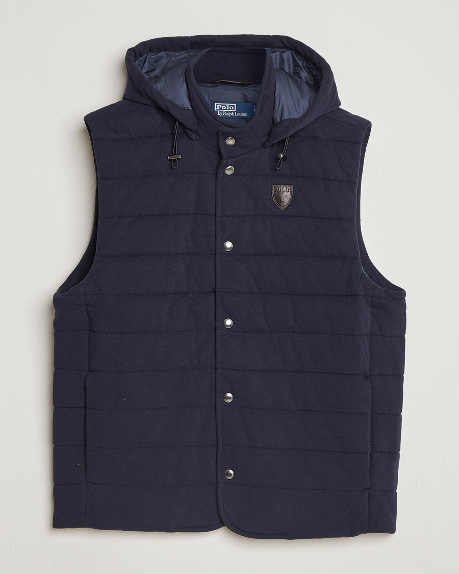 Homme | Gilets | Polo Ralph Lauren | Double Knitted Vest RL Navy
