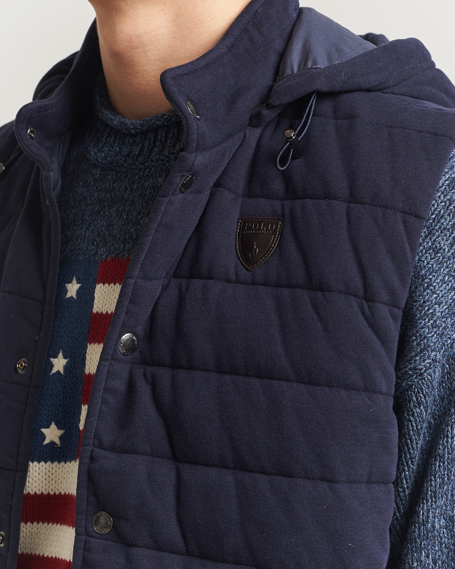 Homme | Gilets | Polo Ralph Lauren | Double Knitted Vest RL Navy