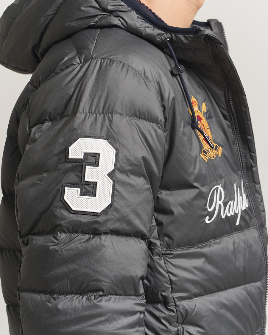 Homme | Manteaux Et Vestes | Polo Ralph Lauren | Colden Snow Polo Hodded Jacket Charcoal Grey