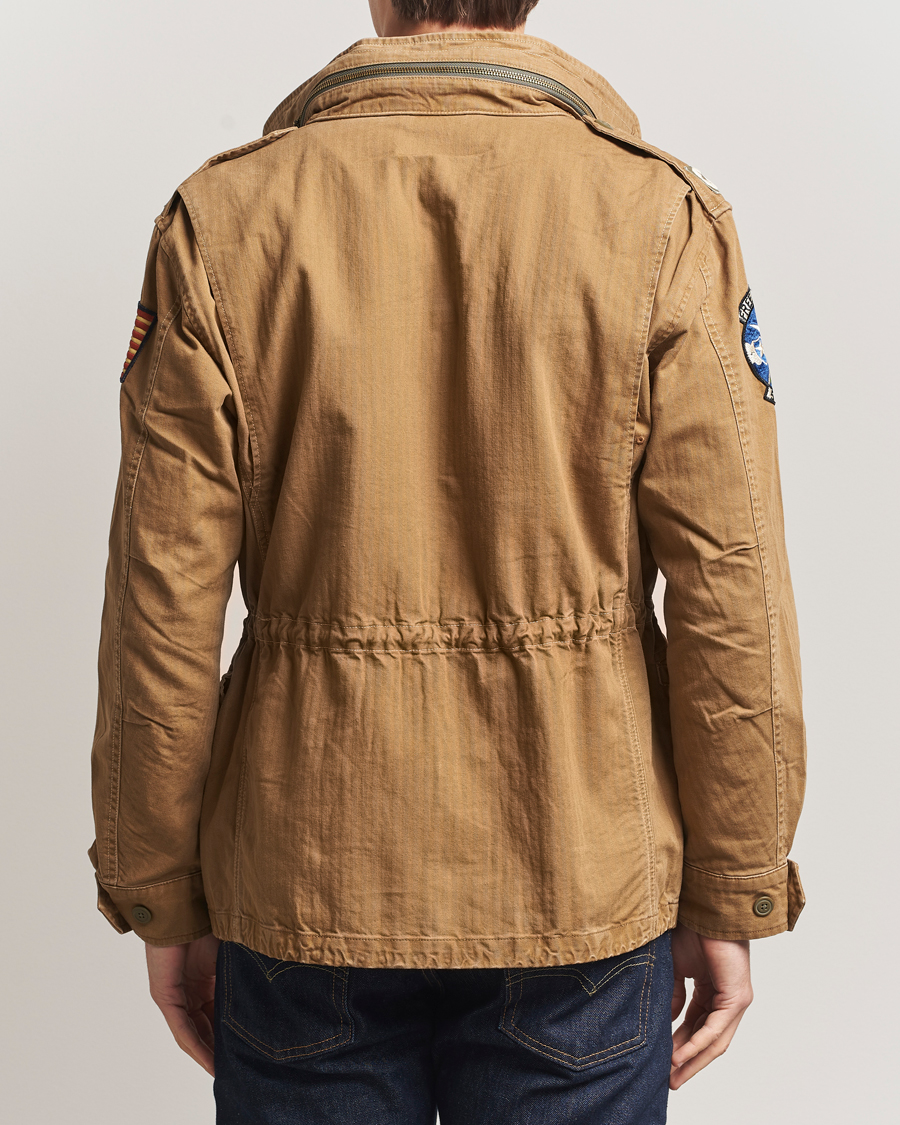 Homme | Manteaux Et Vestes | Polo Ralph Lauren | Herringbone Field Patch Jacket Sandsurf