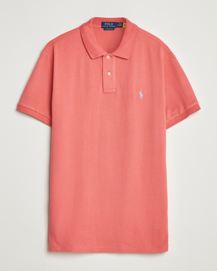 Homme | Polos | Polo Ralph Lauren | Custom Slim Fit Polo Red Sky