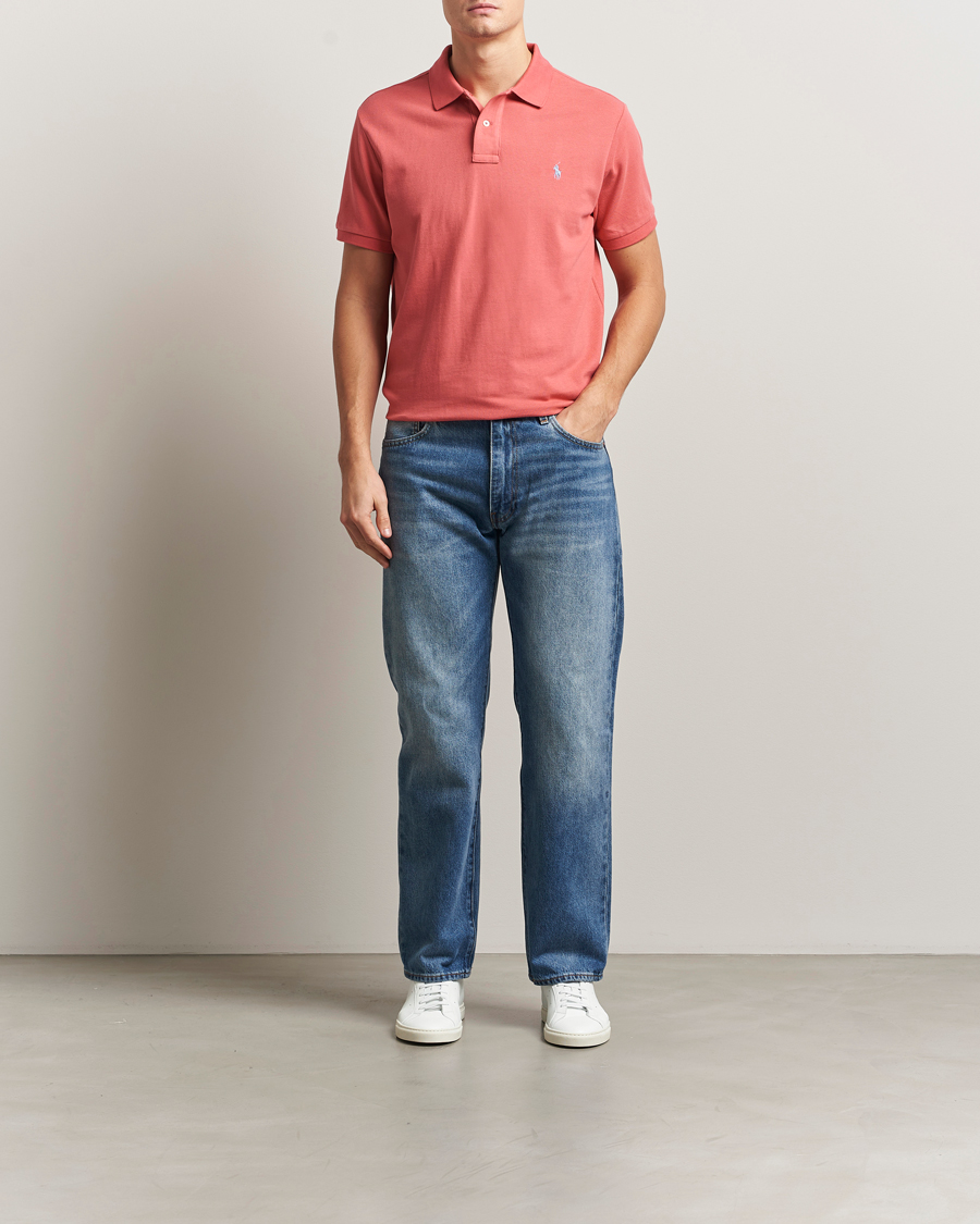 Homme | Polos | Polo Ralph Lauren | Custom Slim Fit Polo Red Sky