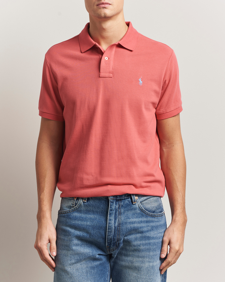 Homme | Polos | Polo Ralph Lauren | Custom Slim Fit Polo Red Sky