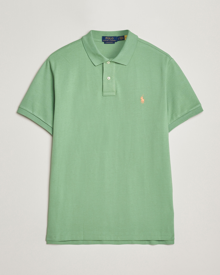 Homme | Polos | Polo Ralph Lauren | Custom Slim Fit Polo Outback Green