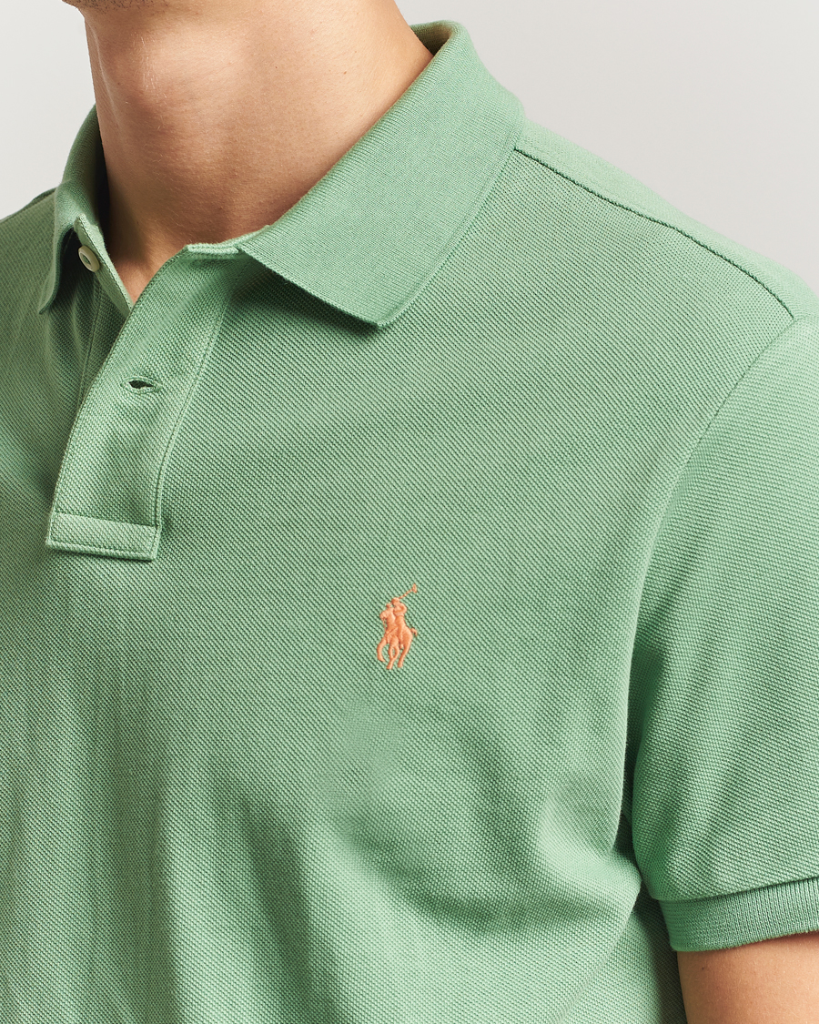 Homme | Polos | Polo Ralph Lauren | Custom Slim Fit Polo Outback Green