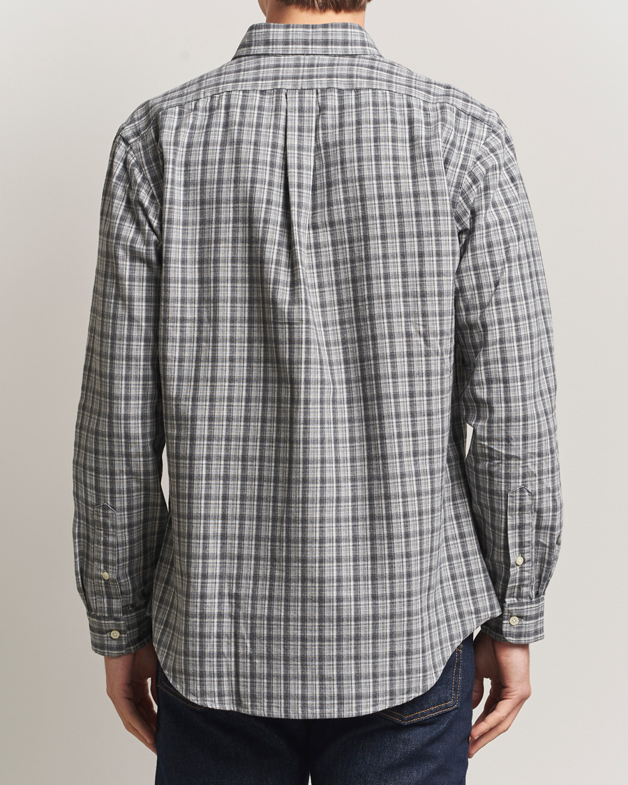 Homme | Chemises | Polo Ralph Lauren | Custom Fit Checked Shirt Grey Heather Multi