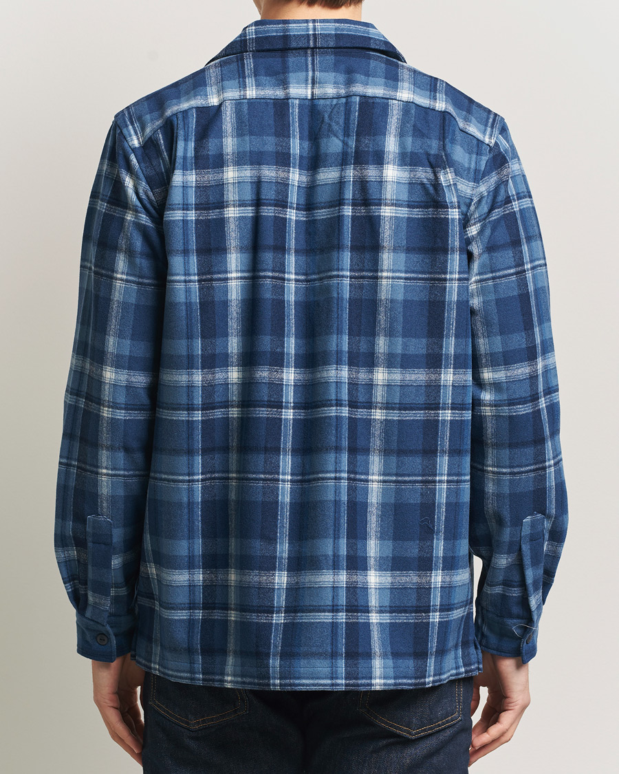 Homme | Chemises | Polo Ralph Lauren | Plainweave Wool Pocket Shirt Blue Heather Multi