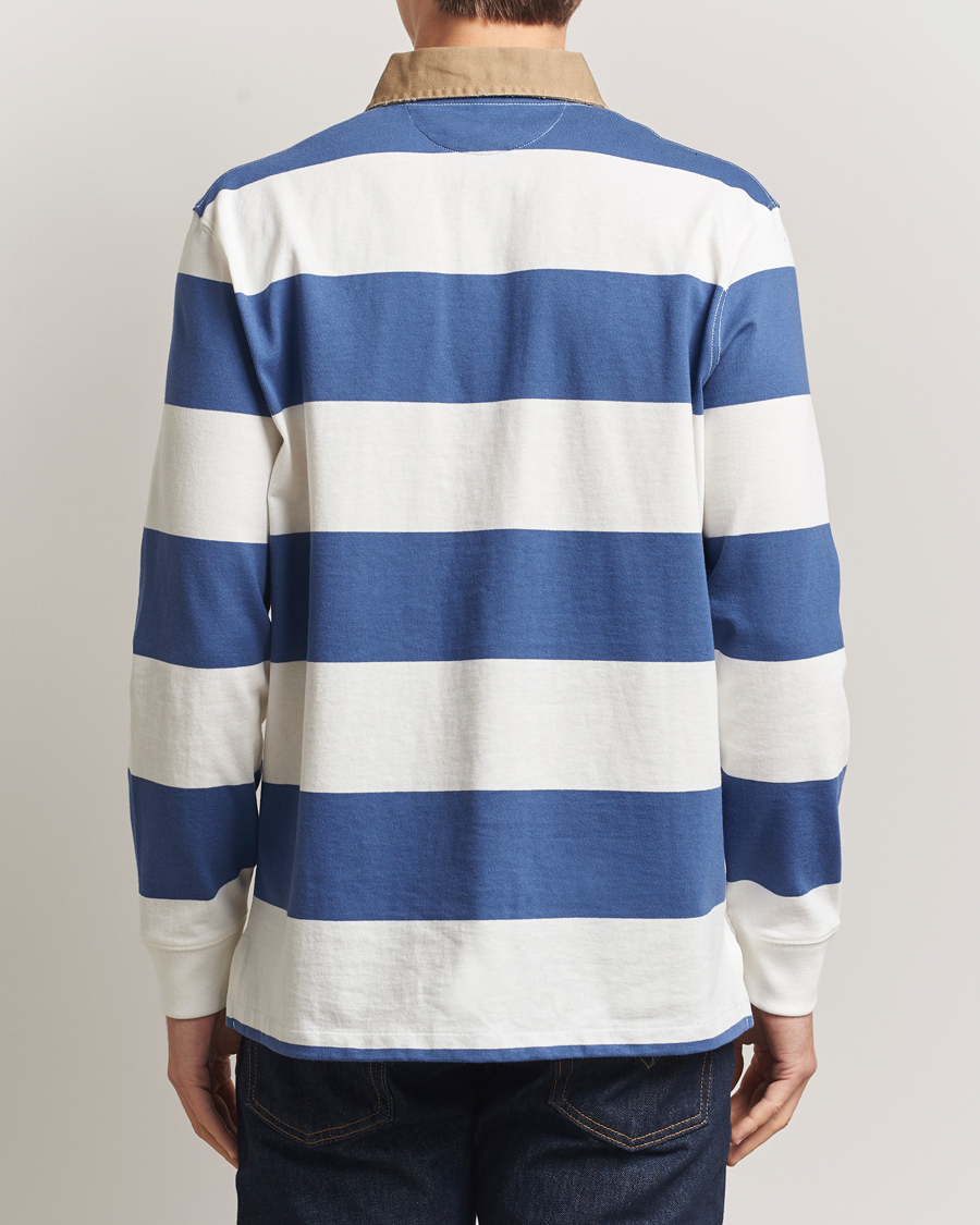 Homme | Pulls Et Tricots | Polo Ralph Lauren | Long Sleeve Rugby Sweater Old Royal/Cream