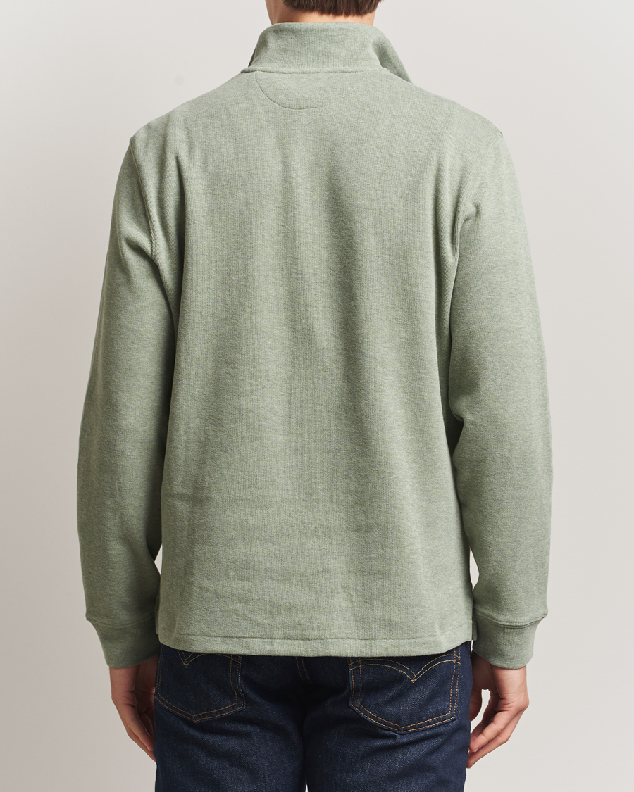 Homme | Pulls Et Tricots | Polo Ralph Lauren | Double Knitted Half Zip Greenery Heather