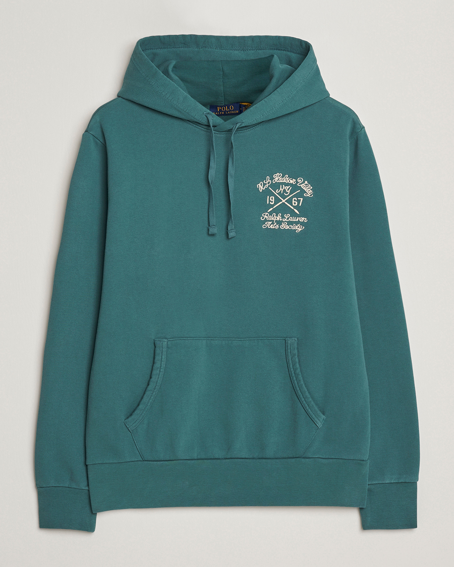 Homme | Pulls Et Tricots | Polo Ralph Lauren | Printed Hoodie Charter Green