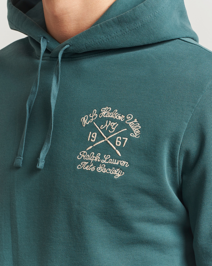 Homme | Pulls Et Tricots | Polo Ralph Lauren | Printed Hoodie Charter Green