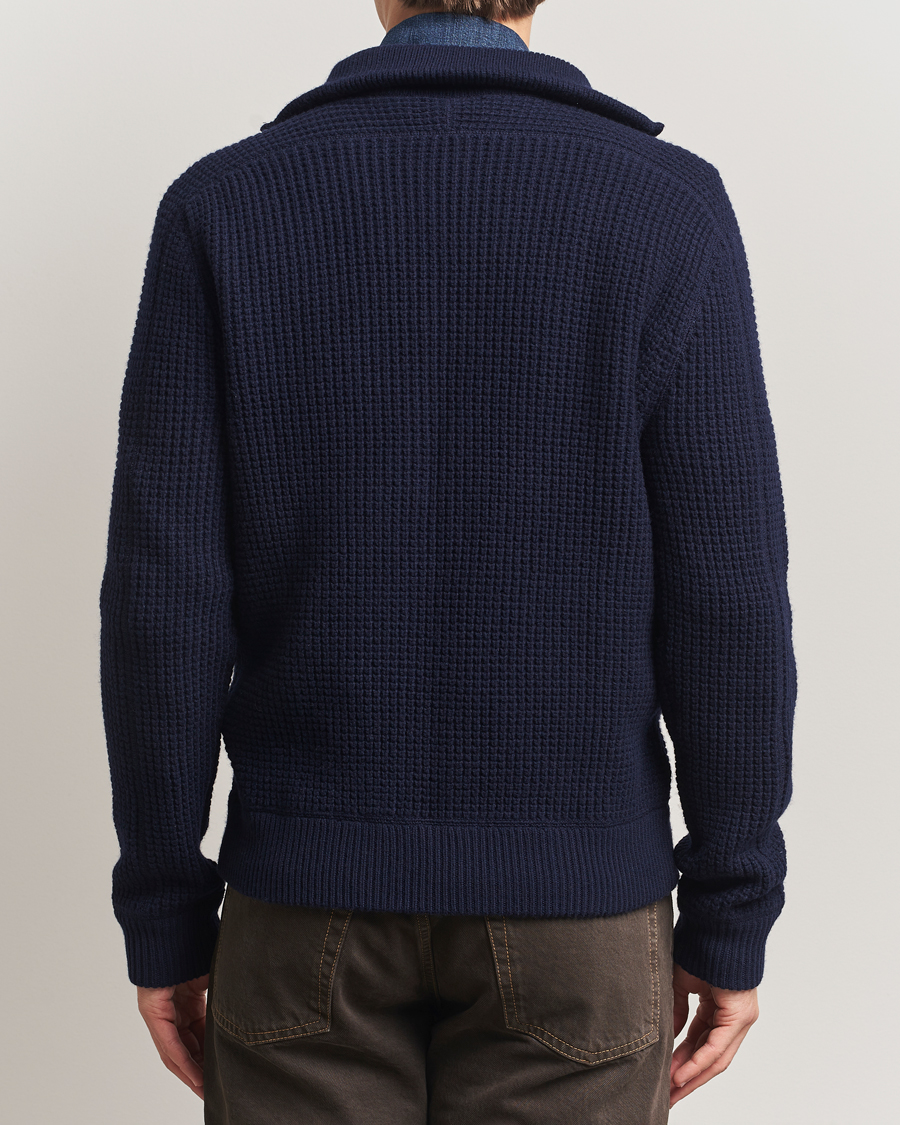 Homme | Pulls Et Tricots | Polo Ralph Lauren | Cotton/Wool Full Zip Hunter Navy