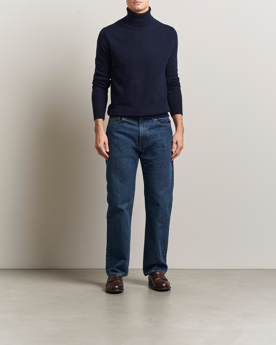Homme | Pulls Et Tricots | Polo Ralph Lauren | Cotton/Wool Rollneck Hunter Navy