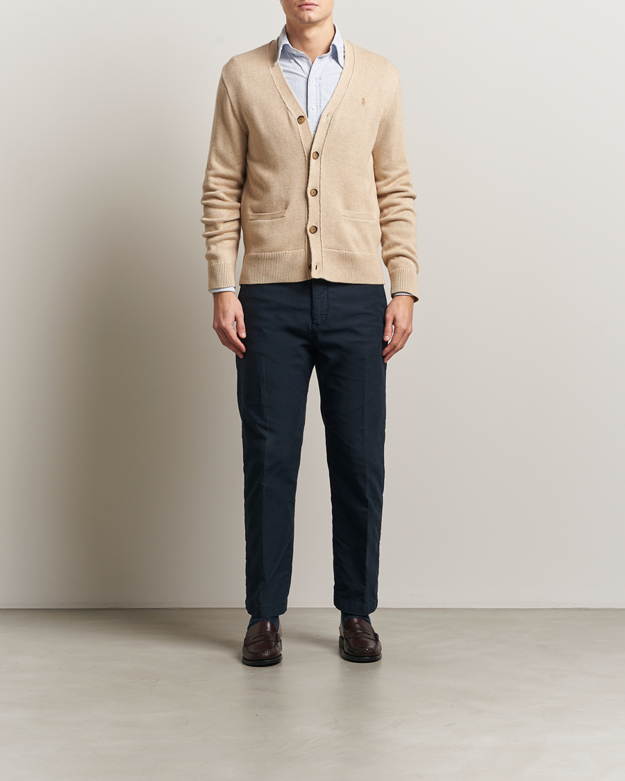 Homme | Pulls Et Tricots | Polo Ralph Lauren | Cotton Cardigan Dune Melange