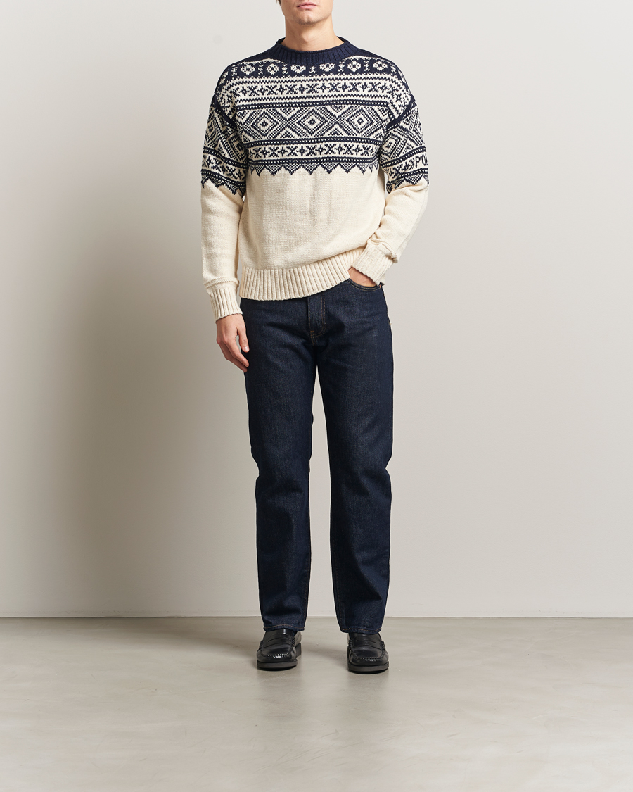 Homme | Pulls Et Tricots | Polo Ralph Lauren | Cotton/Cashmere Sweater Cream Combo