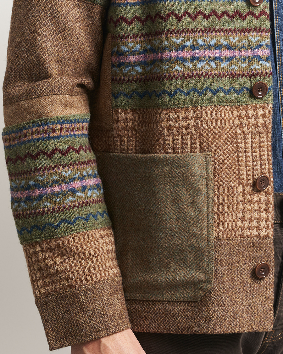 Homme | Pulls Et Tricots | Polo Ralph Lauren | Wool Blend Cardigan Tan Multi