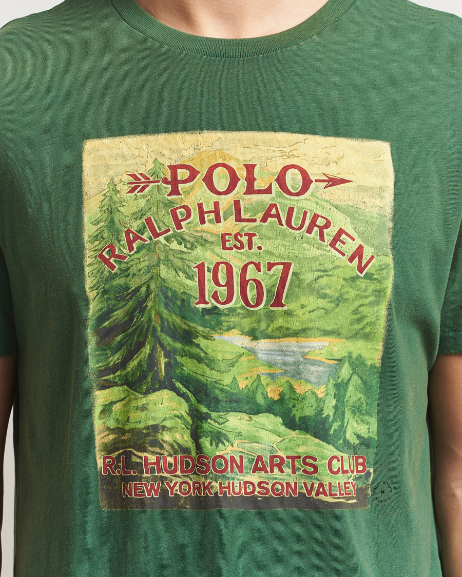 Homme | T-shirts | Polo Ralph Lauren | Printed T-Shirt Grass Green