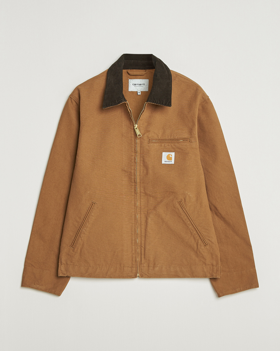 Homme | Manteaux Et Vestes | Carhartt WIP | Detroit Jacket Dearborn Canvas Hamilton Brown