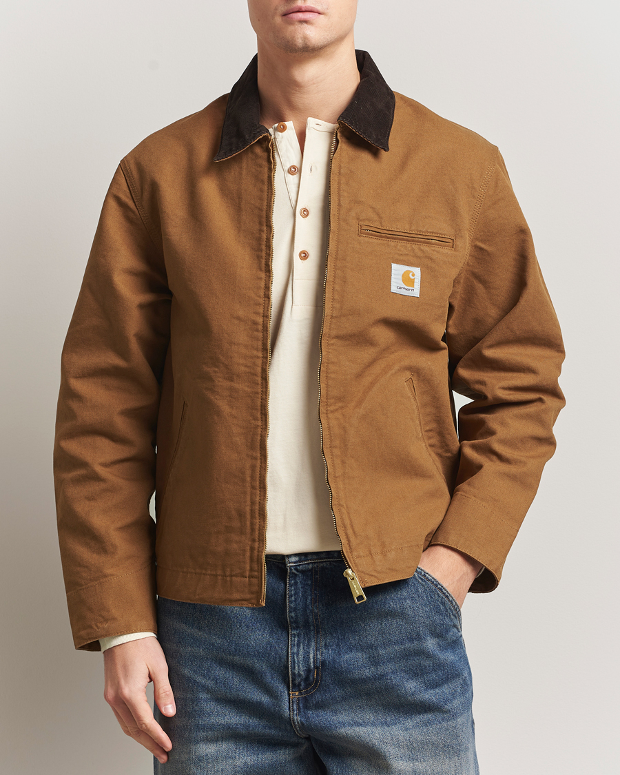 Homme | Manteaux Et Vestes | Carhartt WIP | Detroit Jacket Dearborn Canvas Hamilton Brown