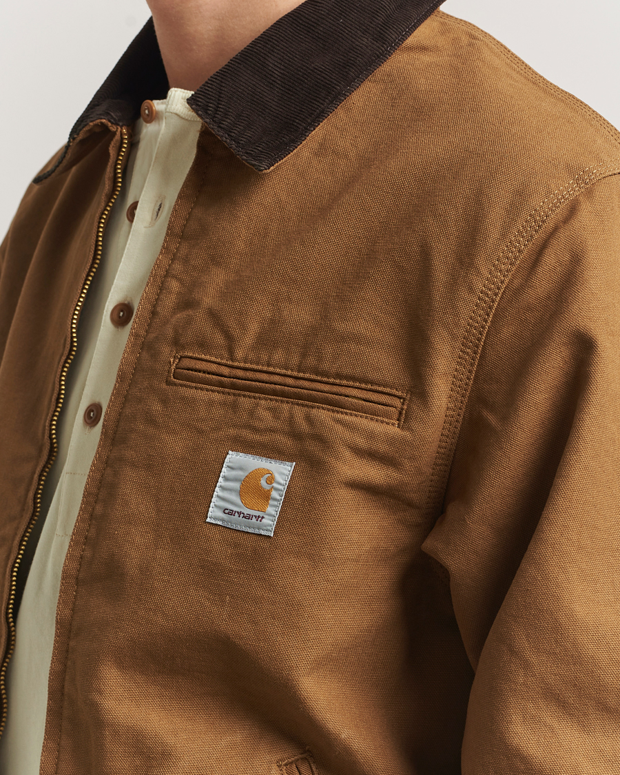 Homme | Manteaux Et Vestes | Carhartt WIP | Detroit Jacket Dearborn Canvas Hamilton Brown