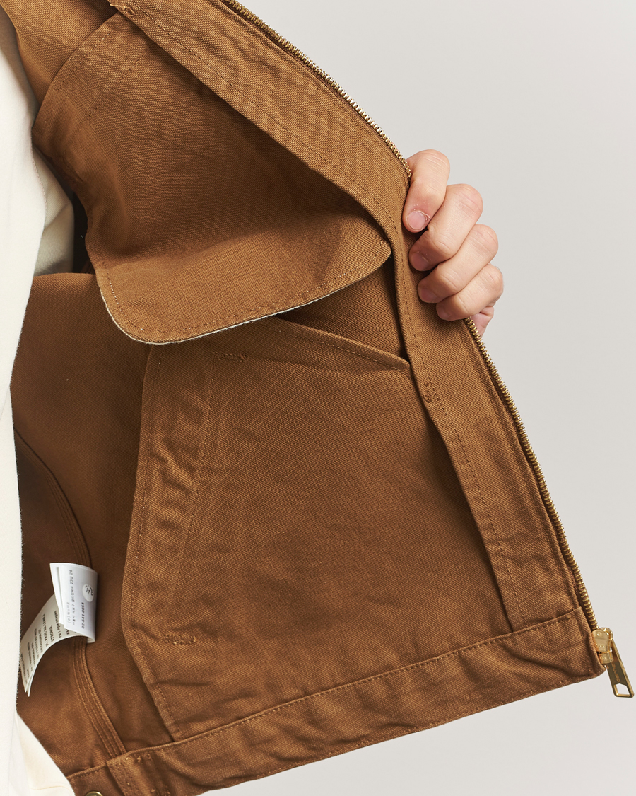 Homme | Manteaux Et Vestes | Carhartt WIP | Detroit Jacket Dearborn Canvas Hamilton Brown