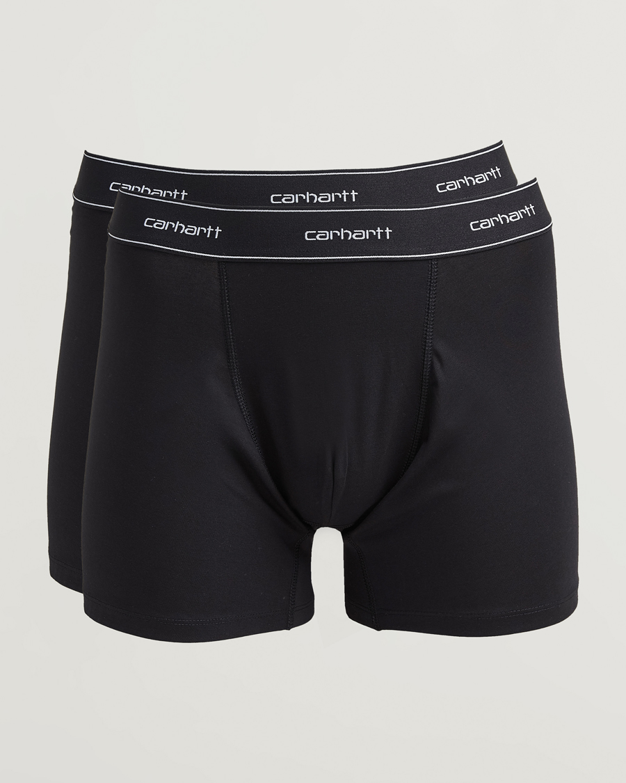 Homme | Sous-Vêtements Et Chaussettes | Carhartt WIP | 2-Pack Cotton Trunks Black