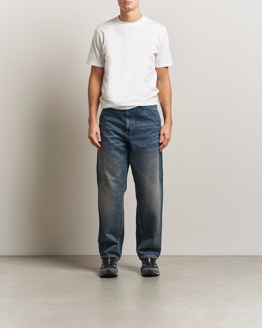 Homme | T-shirts | Carhartt WIP | 2-Pack Standard Crew Neck T-Shirt White